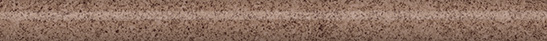 Бордюр Kerama Marazzi РУССИЛЬОН KMB2SPA013BR коричневый матовый обрезной 2,5х30см