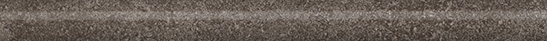 Бордюр Kerama Marazzi РУССИЛЬОН KMB2SPA014BR коричневый тёмный матовый обрезной 2,5х30см