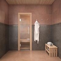 Плинтус Kerama Marazzi РУССИЛЬОН KML2FMF012BR коричневый тёмный матовый обрезной 12х30см
