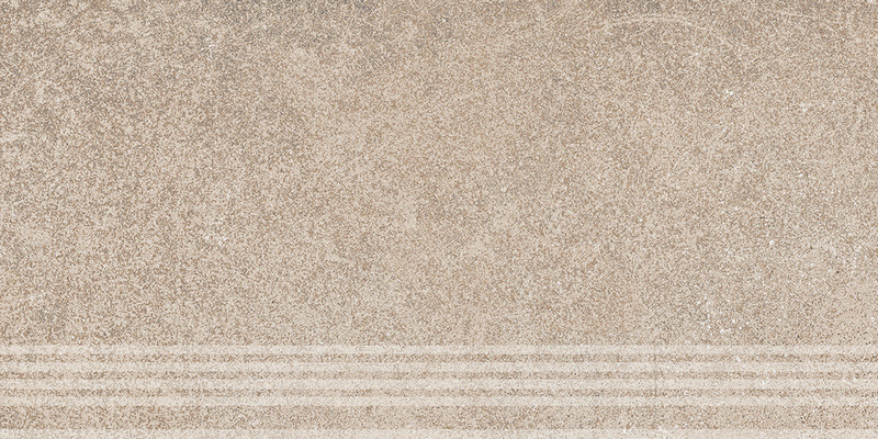 Ступень фронтальная Kerama Marazzi РУССИЛЬОН KM6060G0641RGRF бежевый матовый обрезной 30x60см