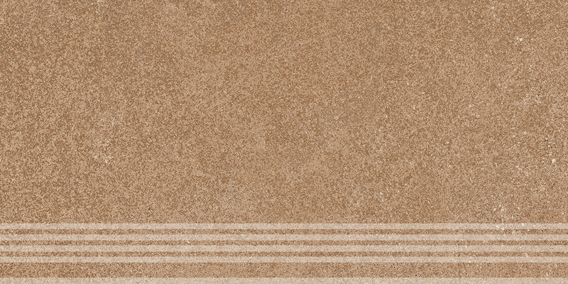 Ступень фронтальная Kerama Marazzi РУССИЛЬОН KM6060G0651RGRF оранжевый светлый матовый обрезной 30x60см
