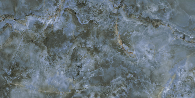 Керамическая плитка Kerama Marazzi СЕН-ТРОПЕ KM6012B0340R синий глянцевый обрезной 60x119,5см