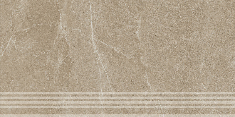 Ступень фронтальная Kerama Marazzi ЭСТЕРЕЛЬ KM6060G0491RGRF бежевый матовый обрезной 30x60см