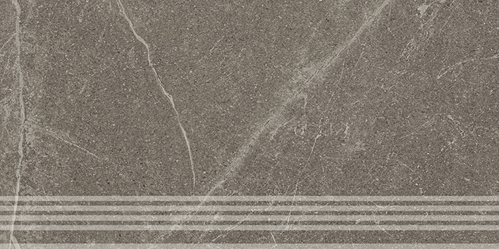 Ступень фронтальная Kerama Marazzi ЭСТЕРЕЛЬ KM6060G0521RGRF коричневый матовый обрезной 30x60см
