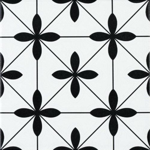 Керамогранит Motto Ceramic LEVELS Bk Decor 1 20х20см