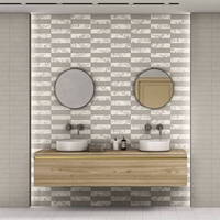 Керамогранит Motto Ceramic LEVELS White Matt 6х25см