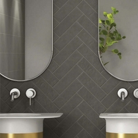 Керамогранит Motto Ceramic LEVELS Dimgrey Matt 6х25см