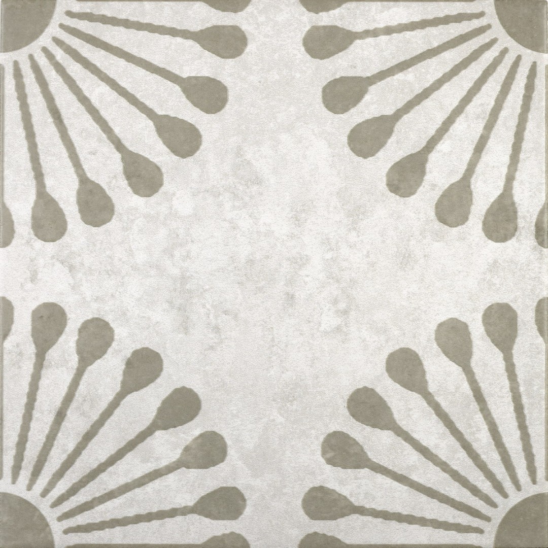 Керамогранит Motto Ceramic PALMAS White Decor 2 20х20см