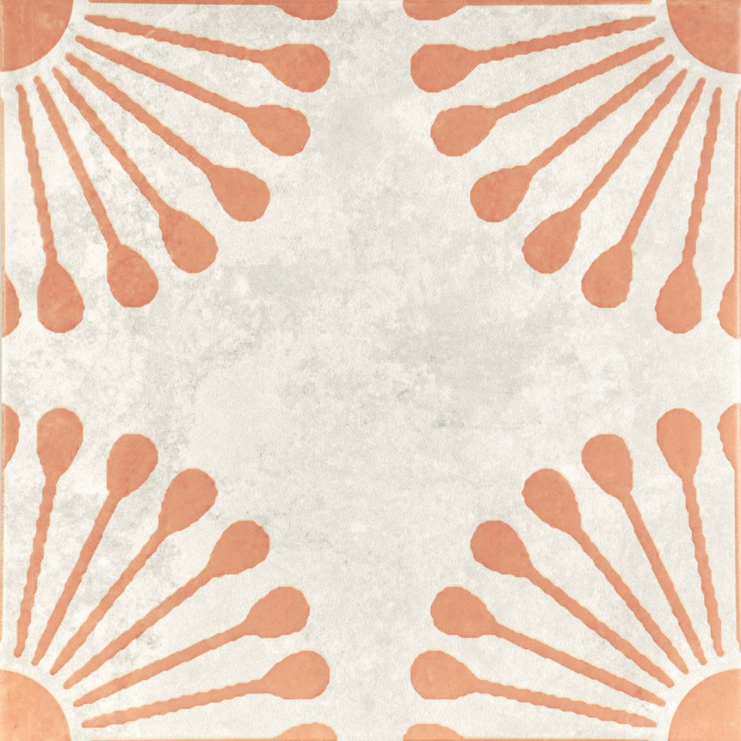 Керамогранит Motto Ceramic PALMAS White Decor 3 20х20см
