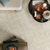 Керамогранитная мозаика Atlas Concorde MARVEL TRAVERTINE Pearl Mosaico Tessellation 22х26см