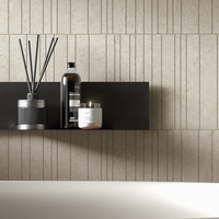 Декор Atlas Concorde MARVEL TRAVERTINE White Cross Chiselled Urban Grid 30х60см