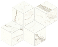 Керамогранитная мозаика Atlas Concorde MARVEL SHINE Calacatta Prestigio Mosaico Esagono Lapp 30,5х35,2см