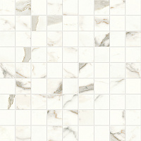 Керамогранитная мозаика Atlas Concorde MARVEL SHINE Calacatta Prestigio Mosaico Matt 30х30см