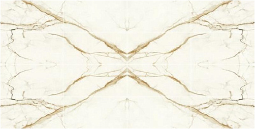 Керамогранитная мозаика Atlas Concorde MARVEL SHINE Calacatta Imperiale Macchia Aperta Lappato 75х150см