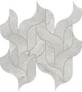 Керамогранитная мозаика Atlas Concorde MARVEL X Grey Cloud Mosaico Waterfall Lappato 27,7х30,5см