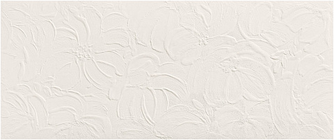 Керамическая плитка Atlas Concorde 3D WALL PLASTER Bloom White 50x120см