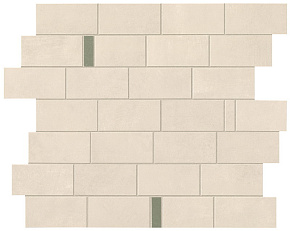 Керамическая мозаика Atlas Concorde BOOST PRO Ivory Minibrick Pro Olive 29,7x33,3см