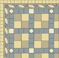 ARGSTI A1-1 раскладка ковра из метлахской плитки Winckelmans