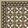 BERLIN B1-1 раскладка ковра из метлахской плитки Winckelmans