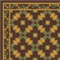 BRISTOL C2-2 раскладка ковра из метлахской плитки Winckelmans
