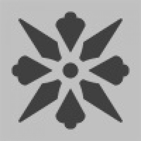 Метлахская узорная плитка ENC06 02 (Pale Grey, Black) 5х5см Winckelmans