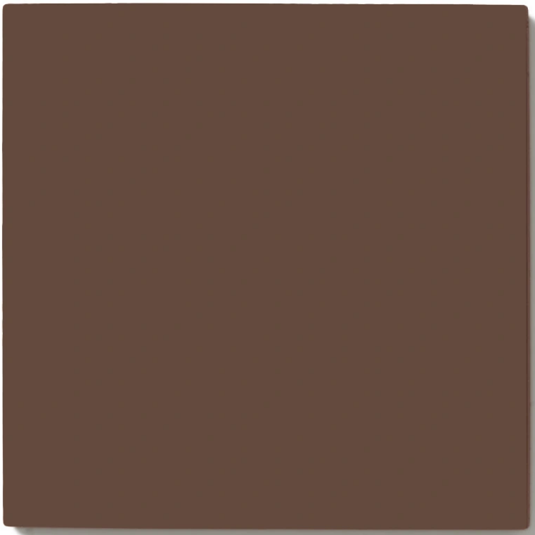Метлахская квадратная плитка cx.15 BROWN BRU 15х15см Winckelmans