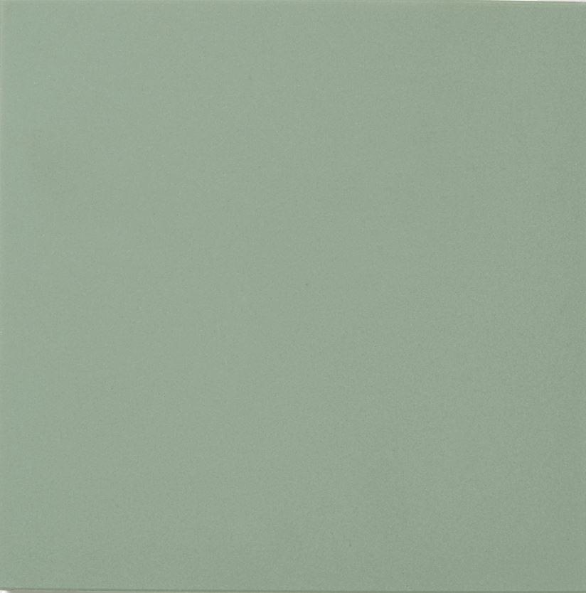 Метлахская квадратная плитка зеленая cx.15 PALE GREEN VEP 15х15см Winckelmans