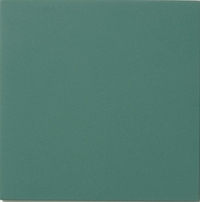 Метлахская квадратная плитка зеленая cx.15 DARK GREEN VEF 15х15см Winckelmans