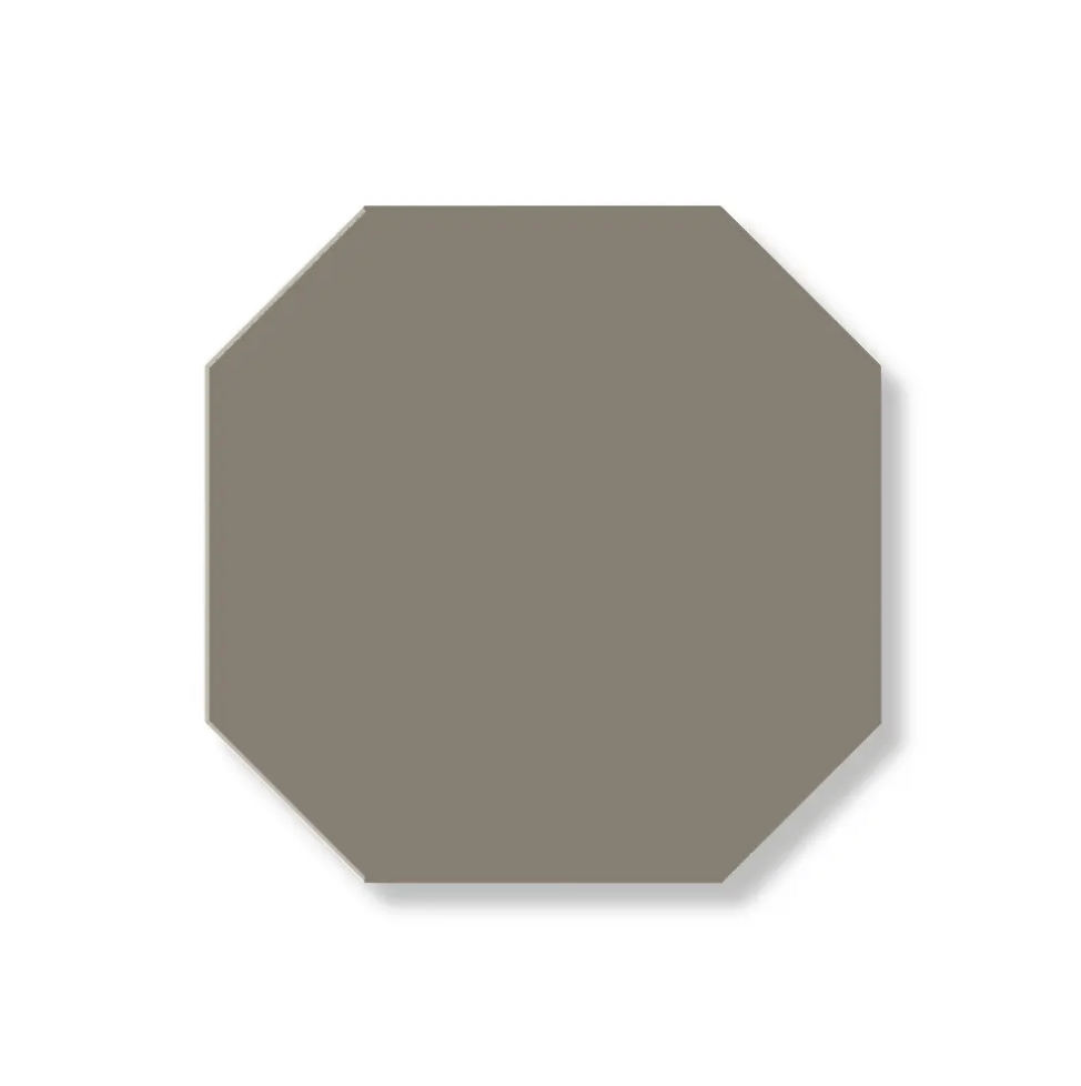 Метлахская восьмиугольная плитка oct.10 Grey GRU 10х10см Winckelmans