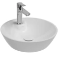 Раковина накладная ISVEA SystemaY 10SY65045SV-2L белая матовая диаметр 45см