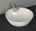 Раковина накладная ISVEA SystemaY 10SY65045SV-2L белая матовая диаметр 45см
