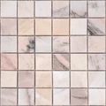 Мозаика из натурального мрамора Rosa Salmone POL 48 сетка 30,5х30,5см