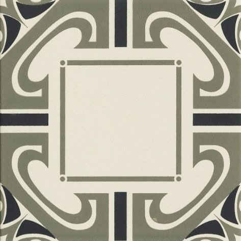 Керамогранит Grazia ALTHAUS Dresda Salvia Nero 20х20см