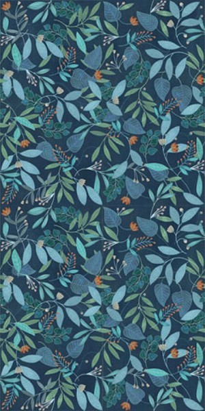 D303960 Керамогранит Dado Wallpapers Blue Forest rett 60х120см