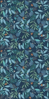 D303960 Керамогранит Dado Wallpapers Blue Forest rett 60х120см
