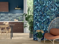 D303960 Керамогранит Dado Wallpapers Blue Forest rett 60х120см