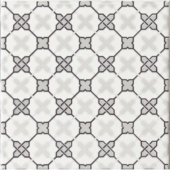 Керамическая плитка Odyssey Filigree Grey 15,2х15,2см Original Style