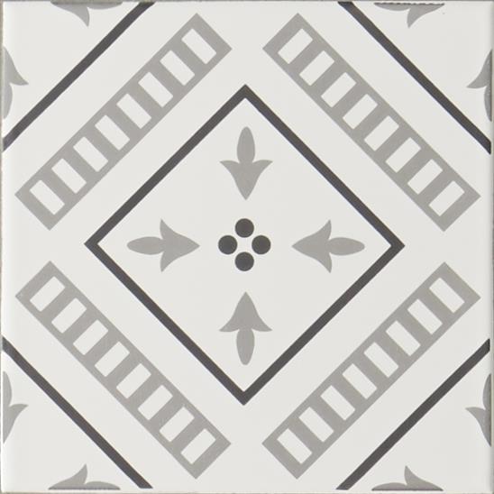 Керамическая плитка Odyssey Orleans Grey 15,2х15,2см Original Style