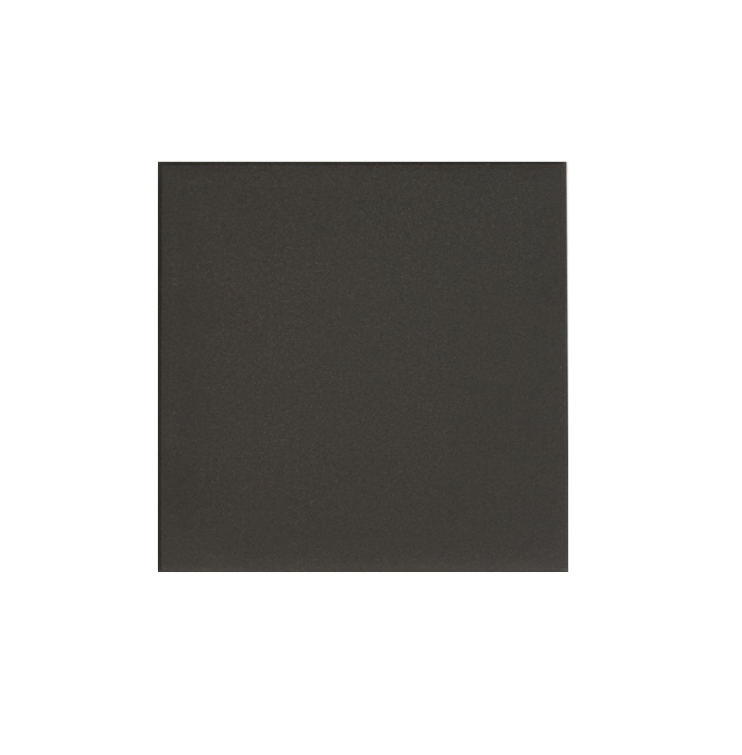 Метлахская черная плитка cab.5 BLACK NOI 5х5см Winckelmans