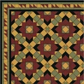 Метлахская квадратная плитка cab.5 RED ROU 5х5см Winckelmans