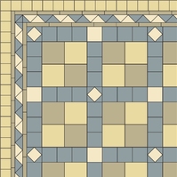 Метлахская квадратная плитка cx.10 COGNAC COG 10х10см Winckelmans