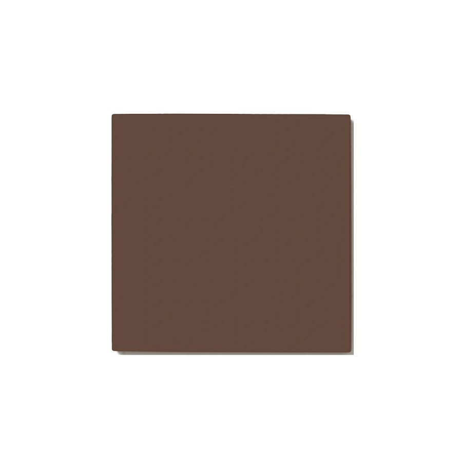 Метлахская квадратная плитка cab.3,5 BROWN BRU 3,5х3,5см Winckelmans