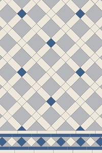 NORWICH раскладка ковра из метлахской плитки Original Style