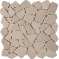Каменная мозаика PIXEL Mosaic Cream marfil PIX261 сетка 305х305x6мм