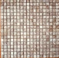 Каменная мозаика Pixel Mosaic Light Emperador PIX224 сетка 305х305x4мм