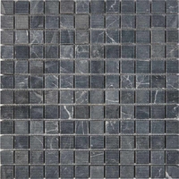 Каменная мозаика PIXEL Mosaic Nero Marquna PIX248 сетка 305х305x6мм