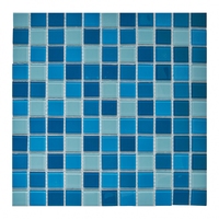 Стеклянная мозаика Crystal Glass PIXEL Mosaic PIX005 сетка 300х300x4мм