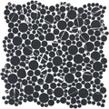 Стеклянная мозаика Soft Touch PIXEL Mosaic PIX757 сетка 296х296x4 мм