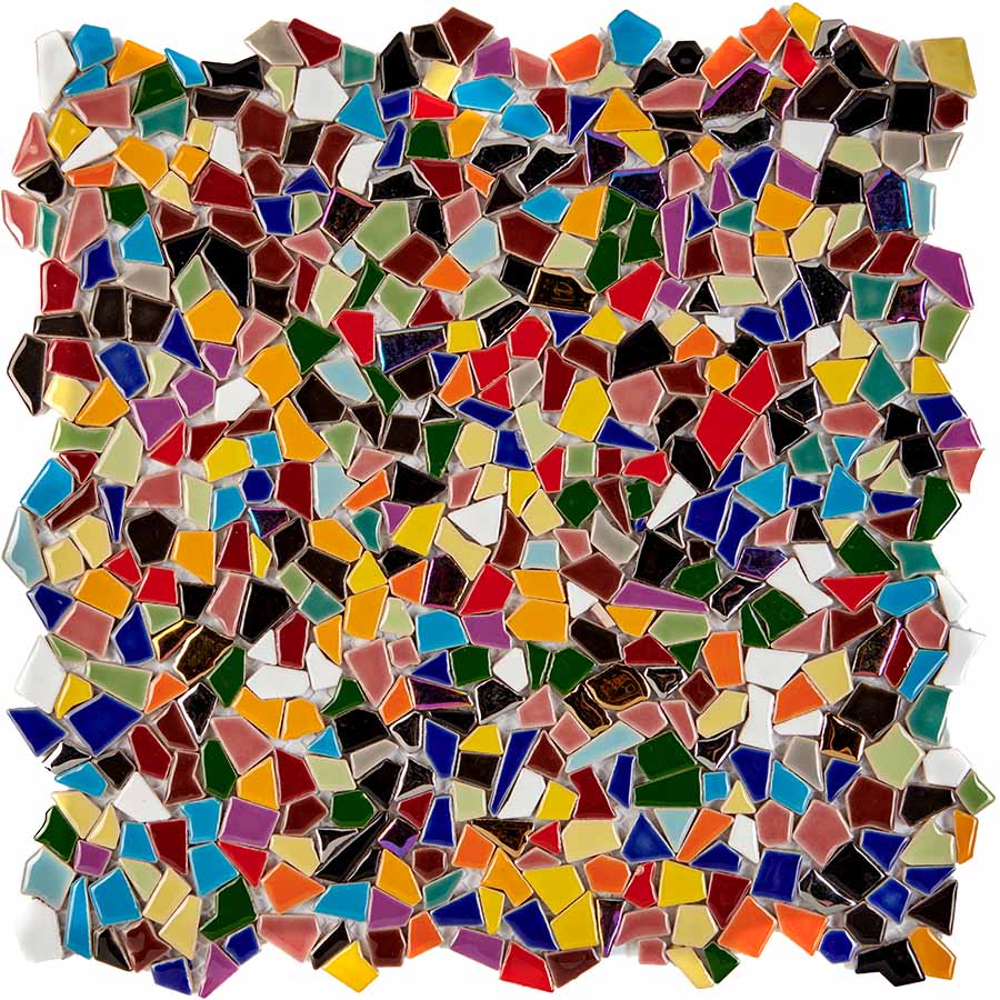 Керамическая мозаика PIXEL Mosaic PIX620 сетка 300х300х6мм