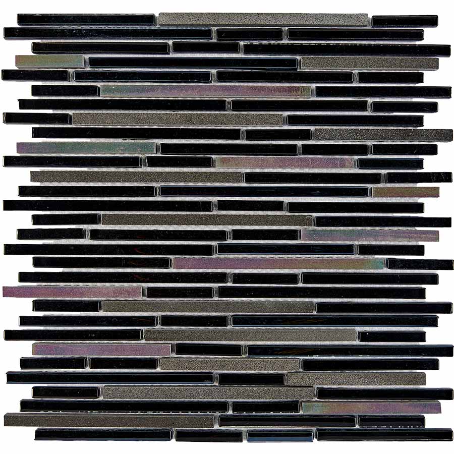 Мозаика из туфа и стекла PIXEL Mosaic PIX734 сетка 300х300x8мм